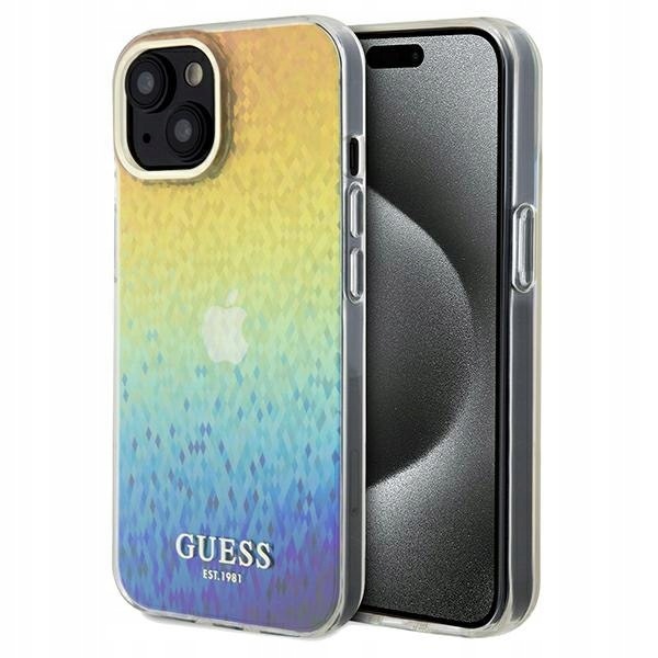 Guess GUHCP14SHDECMI iPhone 14 15 13 6.1" wielokolorowy hardcase I