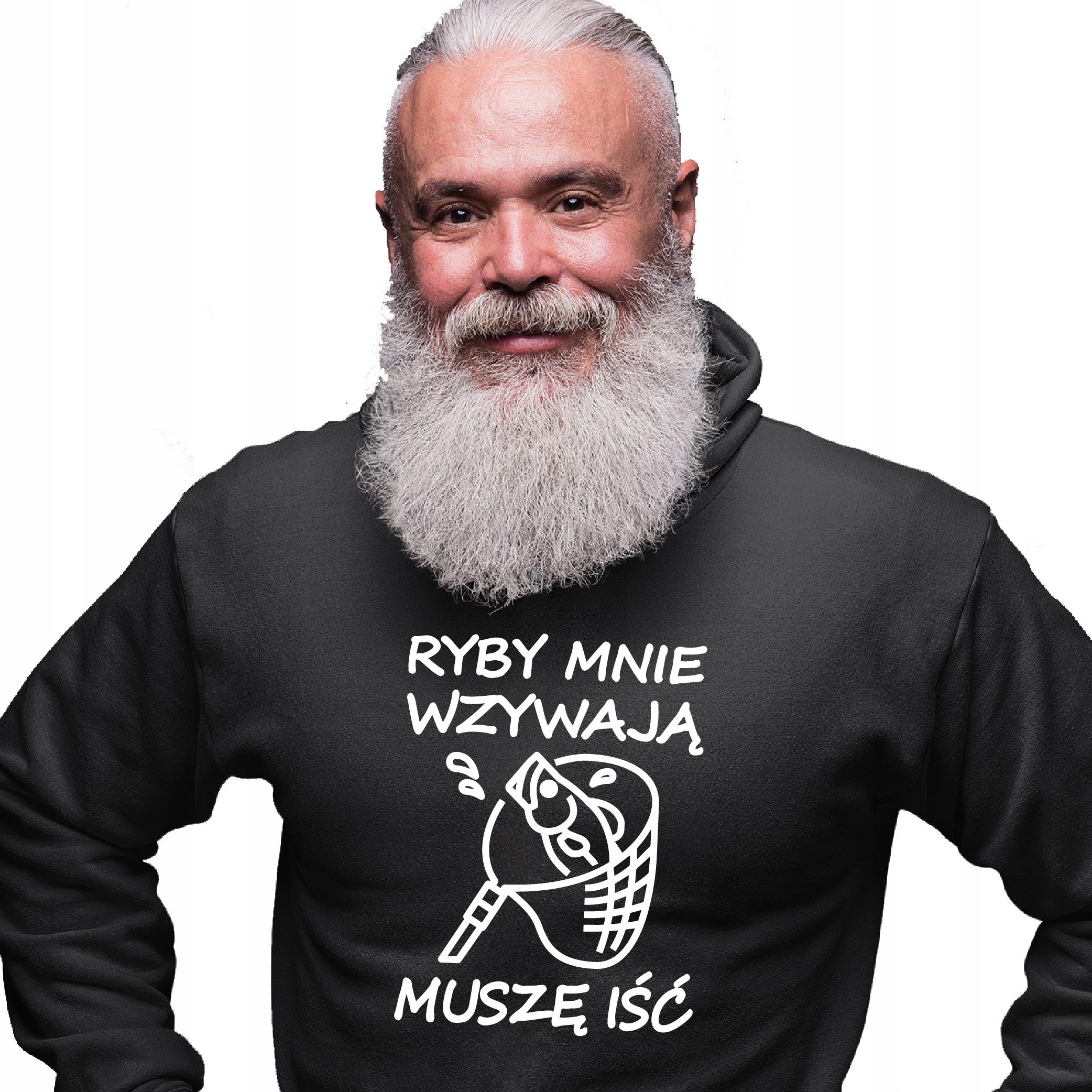 

Ryby Mnie Wzywają Więc Muszę Iść Bluza Wędkarza
