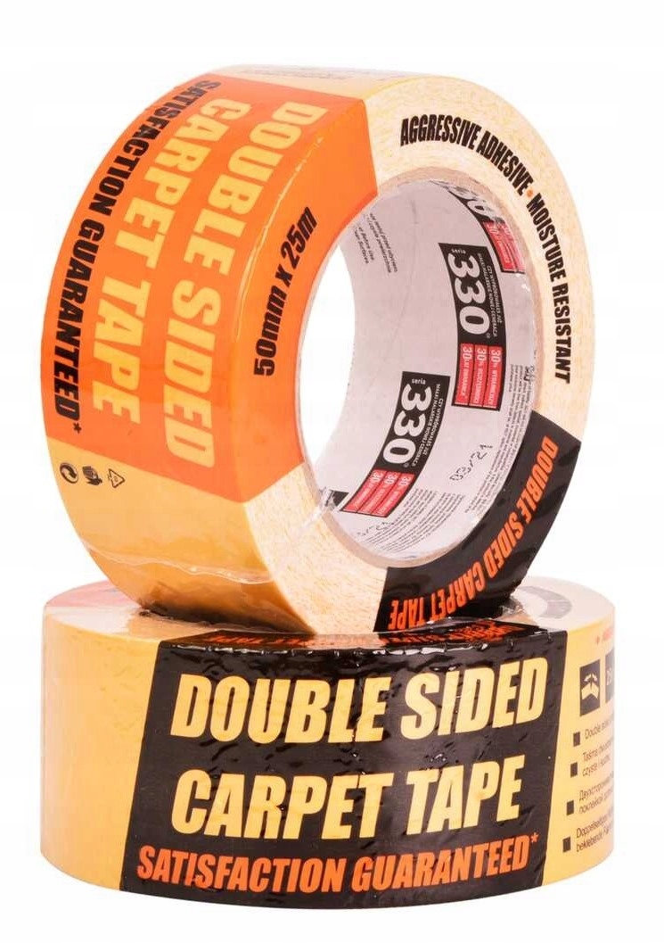 

Taśma Dwustronna Tkaninowa Blue Dolphin 50mm x 25m