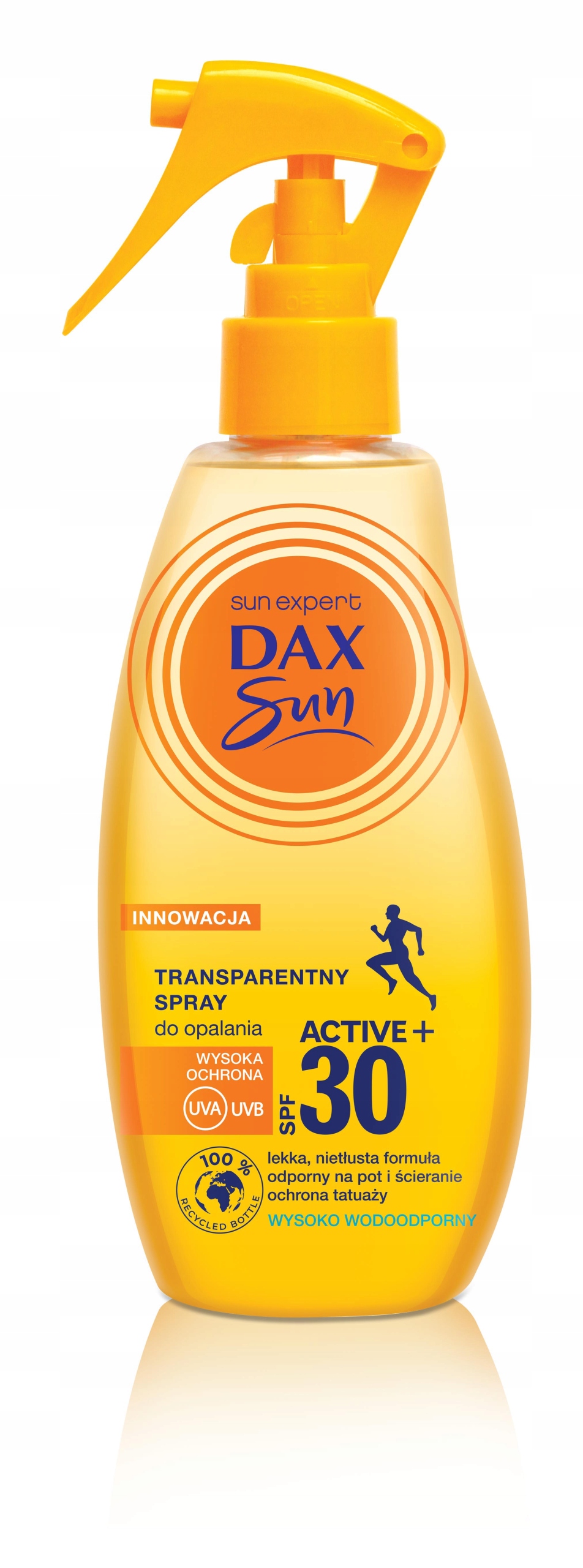 DAX SUN SPRAY DO OPALANIA ACTIVE+ SPF 30 200ml