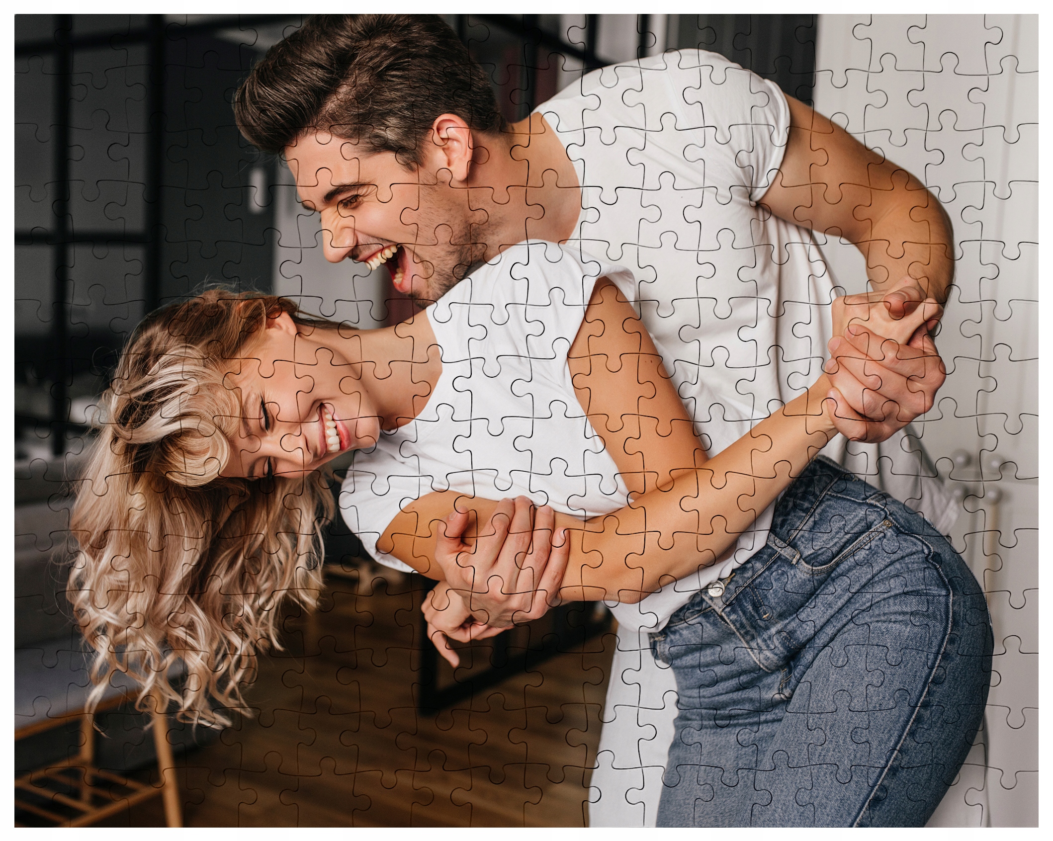 PUZZLE Z WŁASNYM NADRUKIEM ZDJĘCIEM 252EL +PUDEŁKO Nazwa PUZZLE