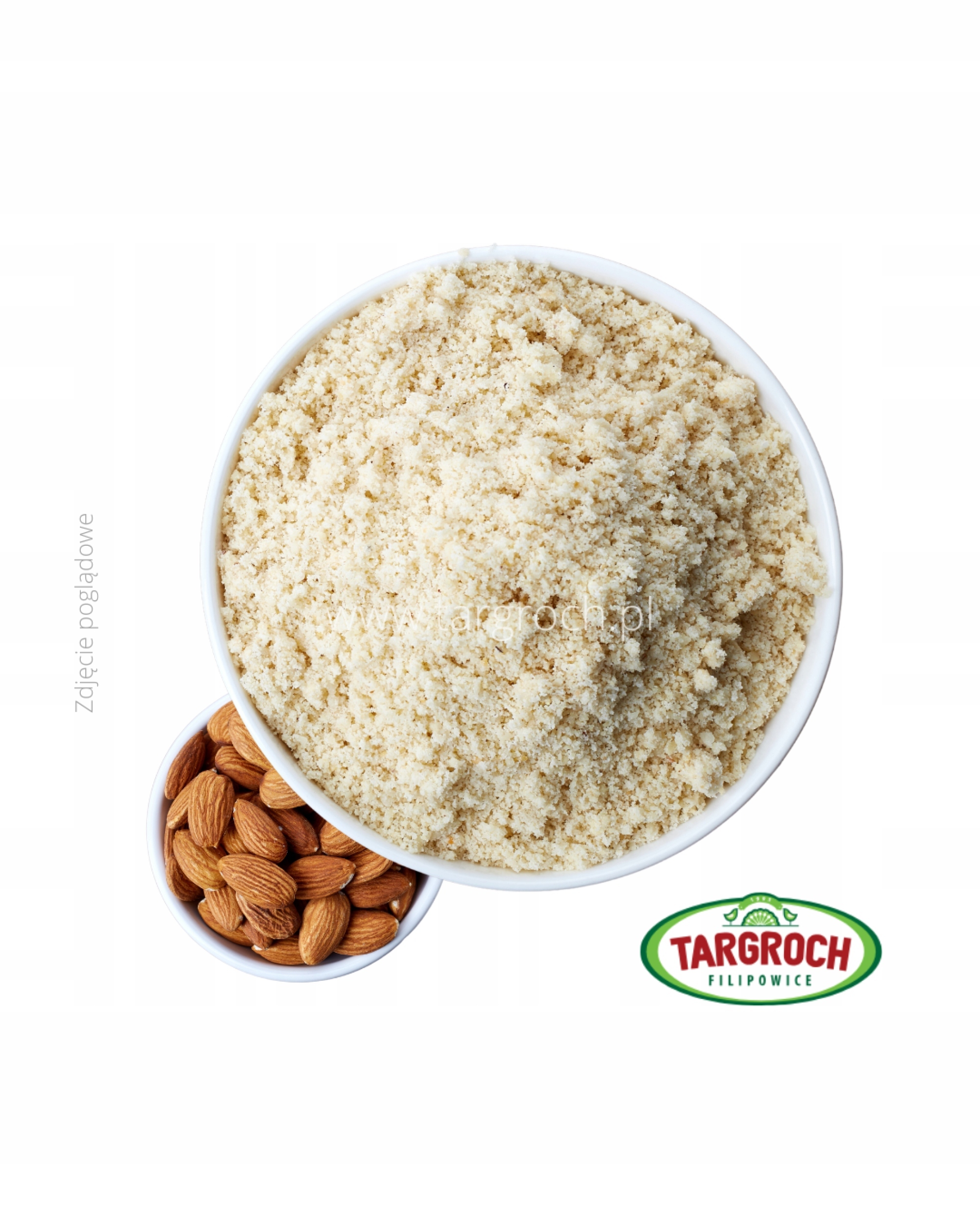 Mąka migdałowa z migdałów mielonych 100 % naturalna 5kg Targroch
