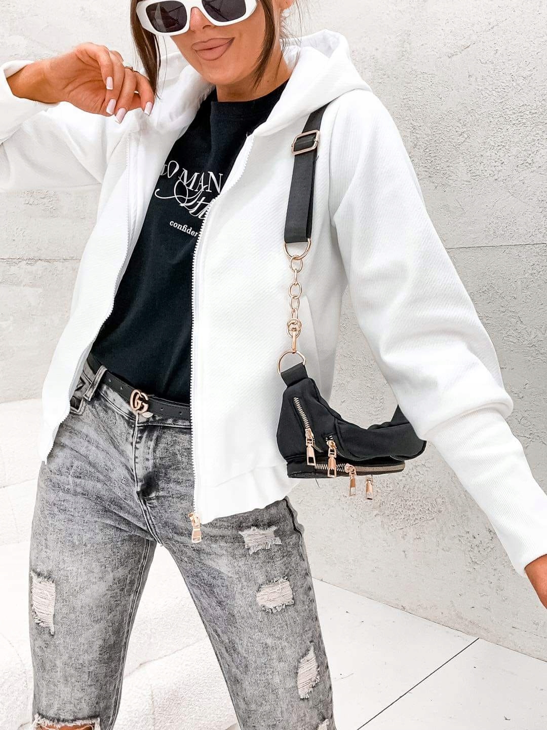 dámská bunda bomber Stayhere stahovací na podzim jaro velikost S