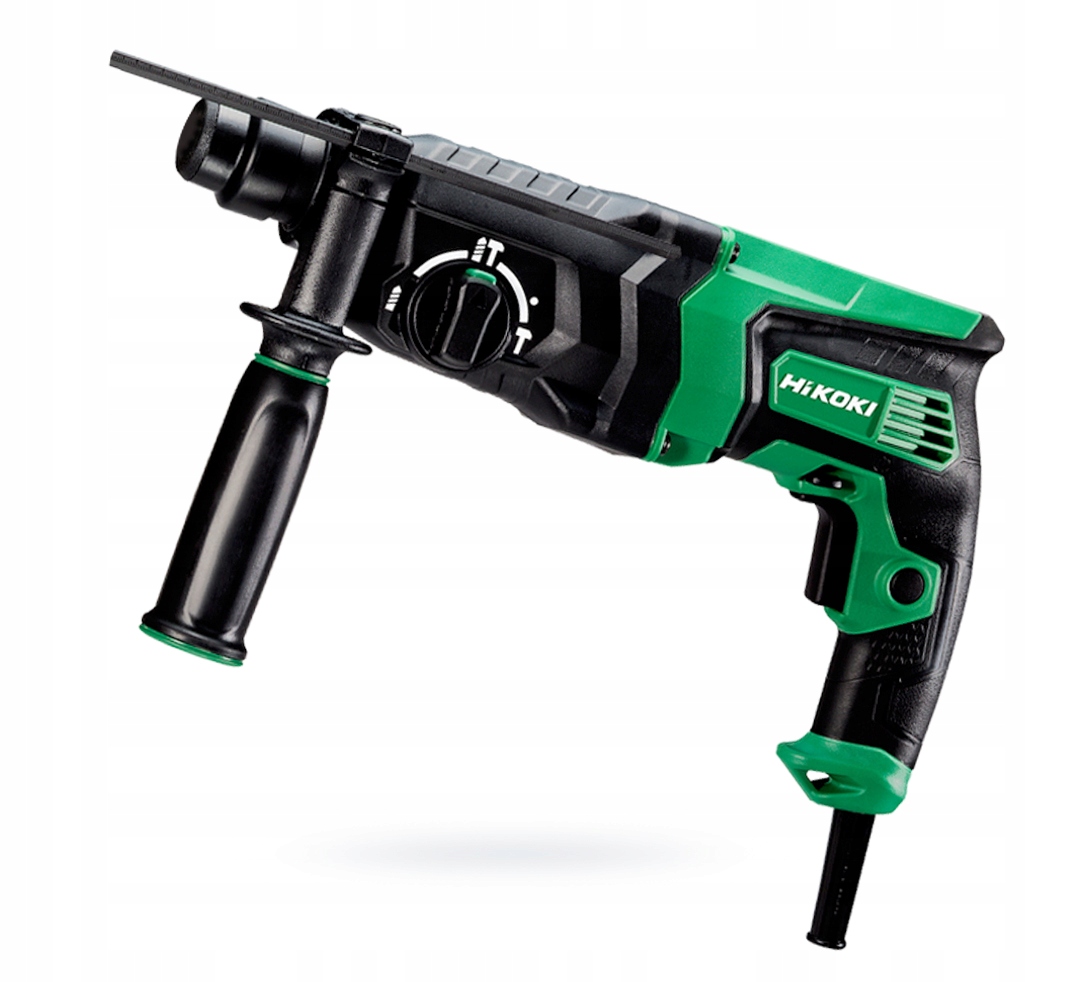 Hikoki DH26PC młotowiertarka 830W adapter+wiertła Zasilanie sieciowe