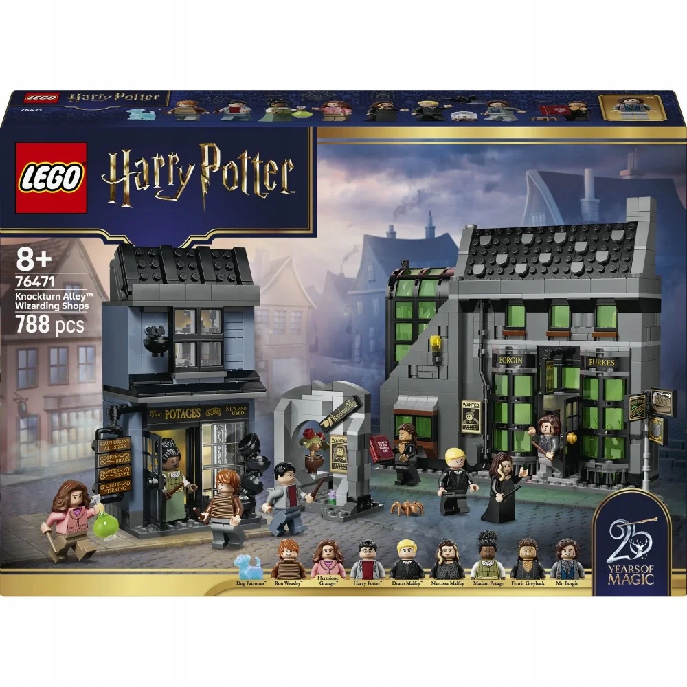 Lego Harry Potter Kouzelné obchody na ulici Smrtícího Nokturnu 76471