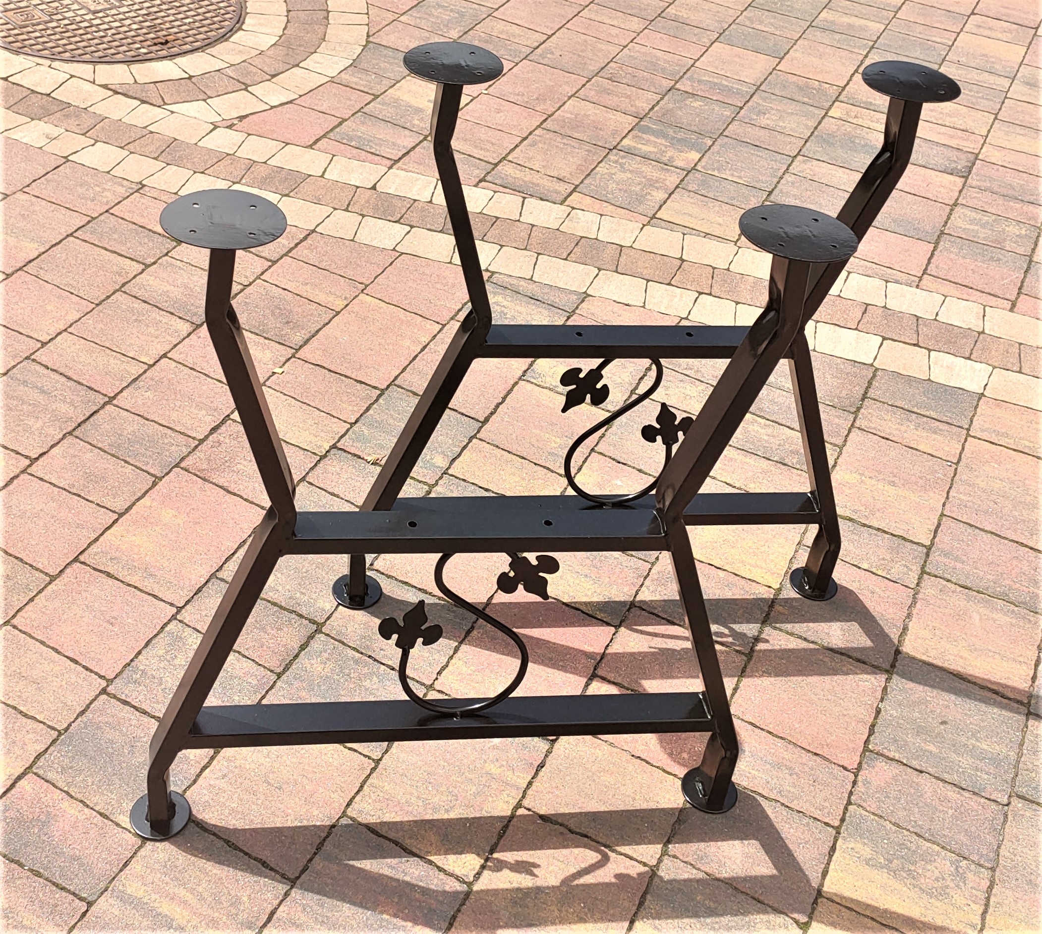 NOGA NOGI METALOWE DO STOŁÓW OGRODOWYCH KOMPLET PL Kod producenta 7246569805