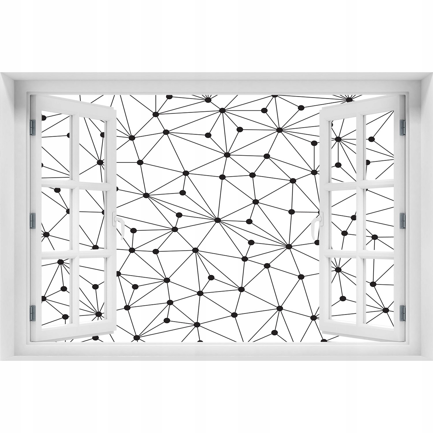 

Fotoobraz Naklejka na ścianę Linie i okręgi 90x60