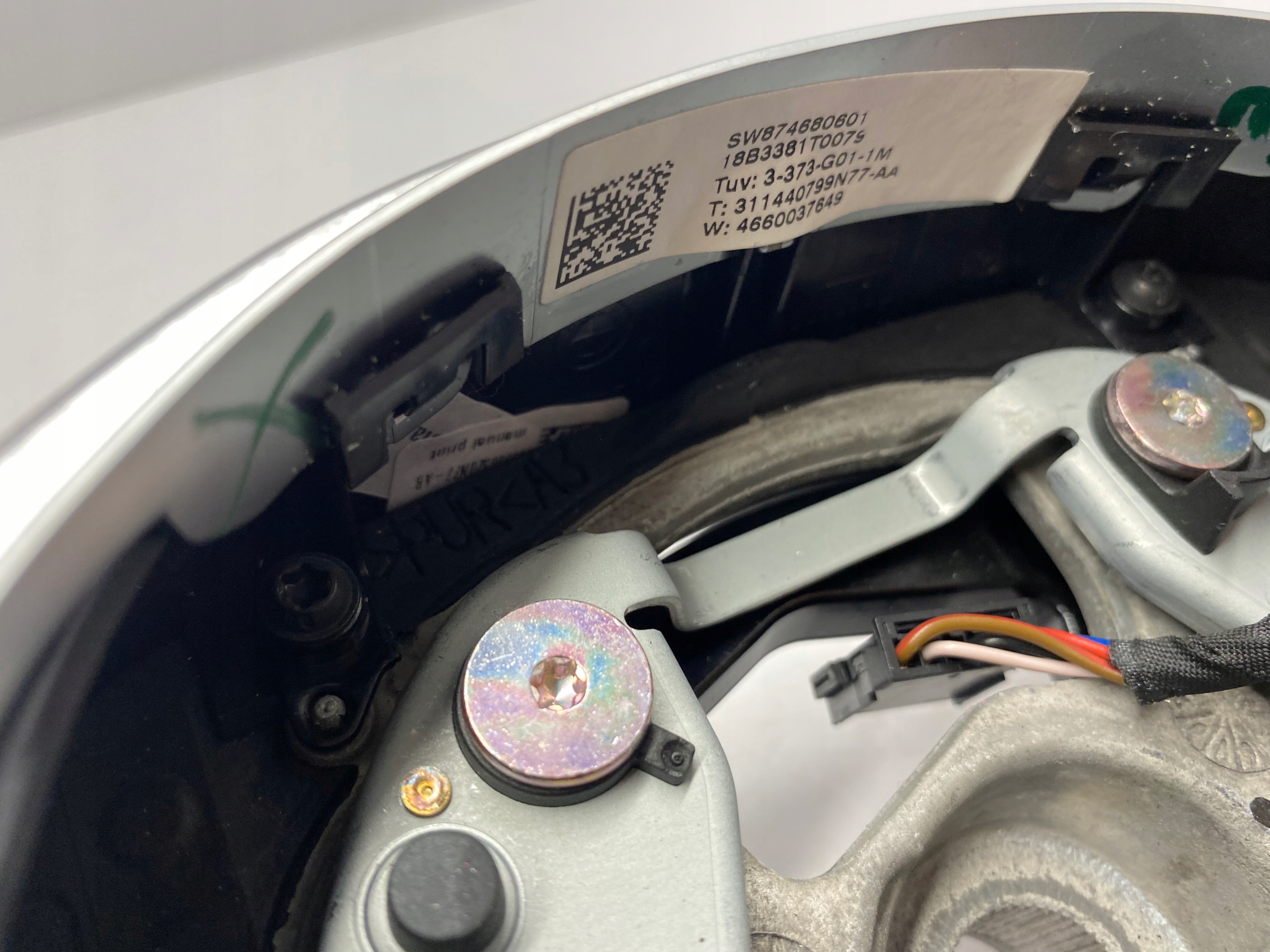 BMW X3 G01 steering wheel, with shifting M PAKIET