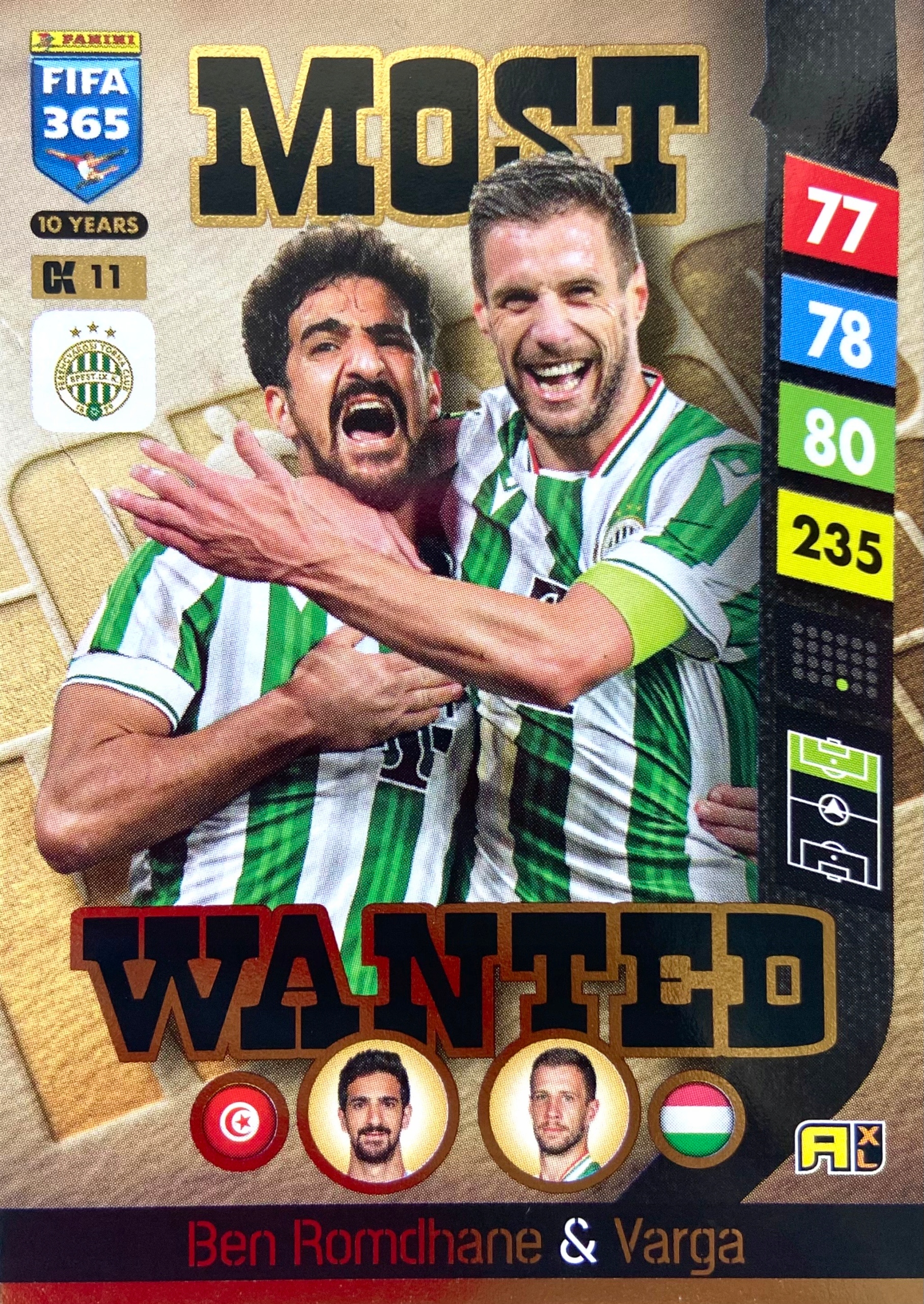 Fifa 365 2025 Upgrade Most Wanted Ck 11 Romdhane Varga Ferencvaros