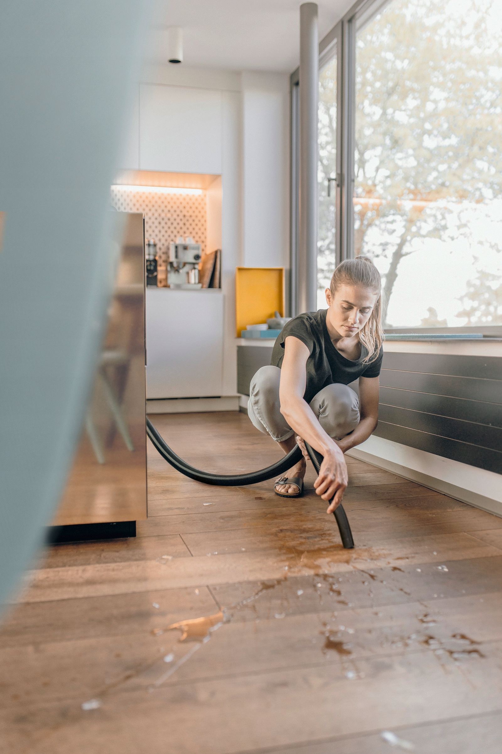 ODKURZACZ PRZEMYSŁOWY BEZWORKOWY WD3 KARCHER ZESTAW SSAWEK TURBOSZCZOTKA XL Stan opakowania oryginalne