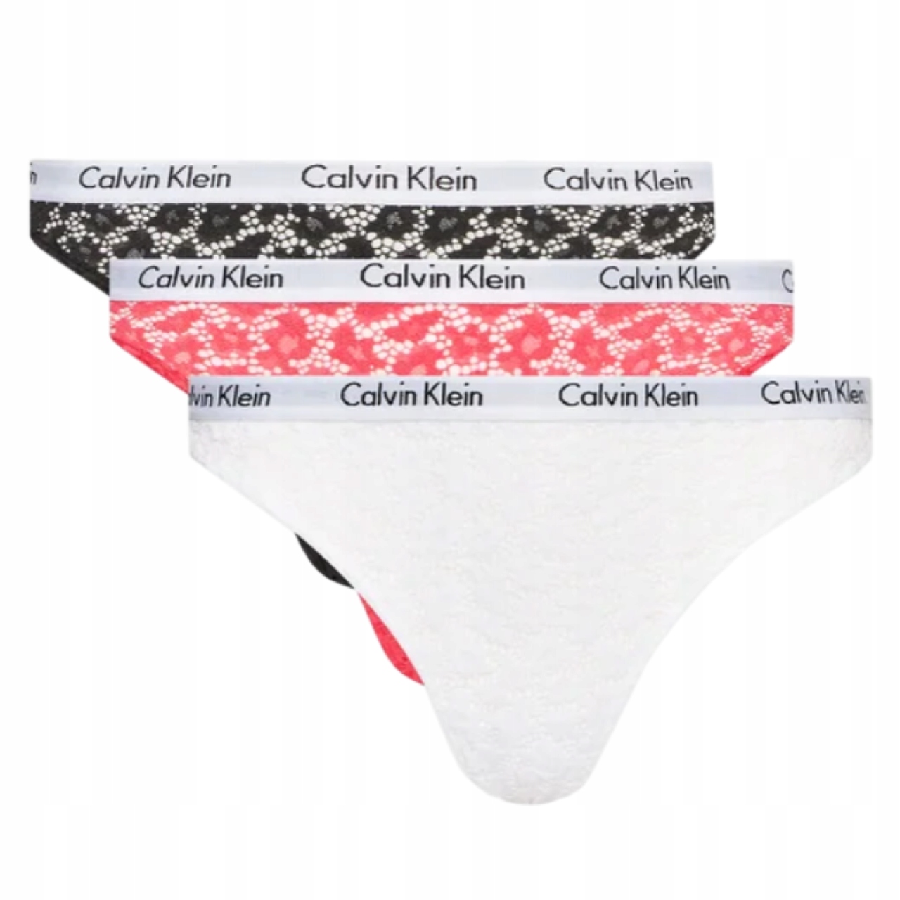-10% Calvin Klein Brazilské Kalhotky Dámské 3-PACK Xs
