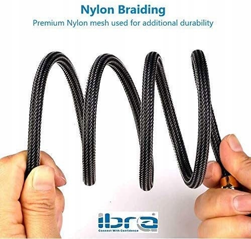 KABEL HDMI ETHERNET 4K 24K ZŁOTO 50/60Hz 19 PIN 2M Długość kabla 2 m