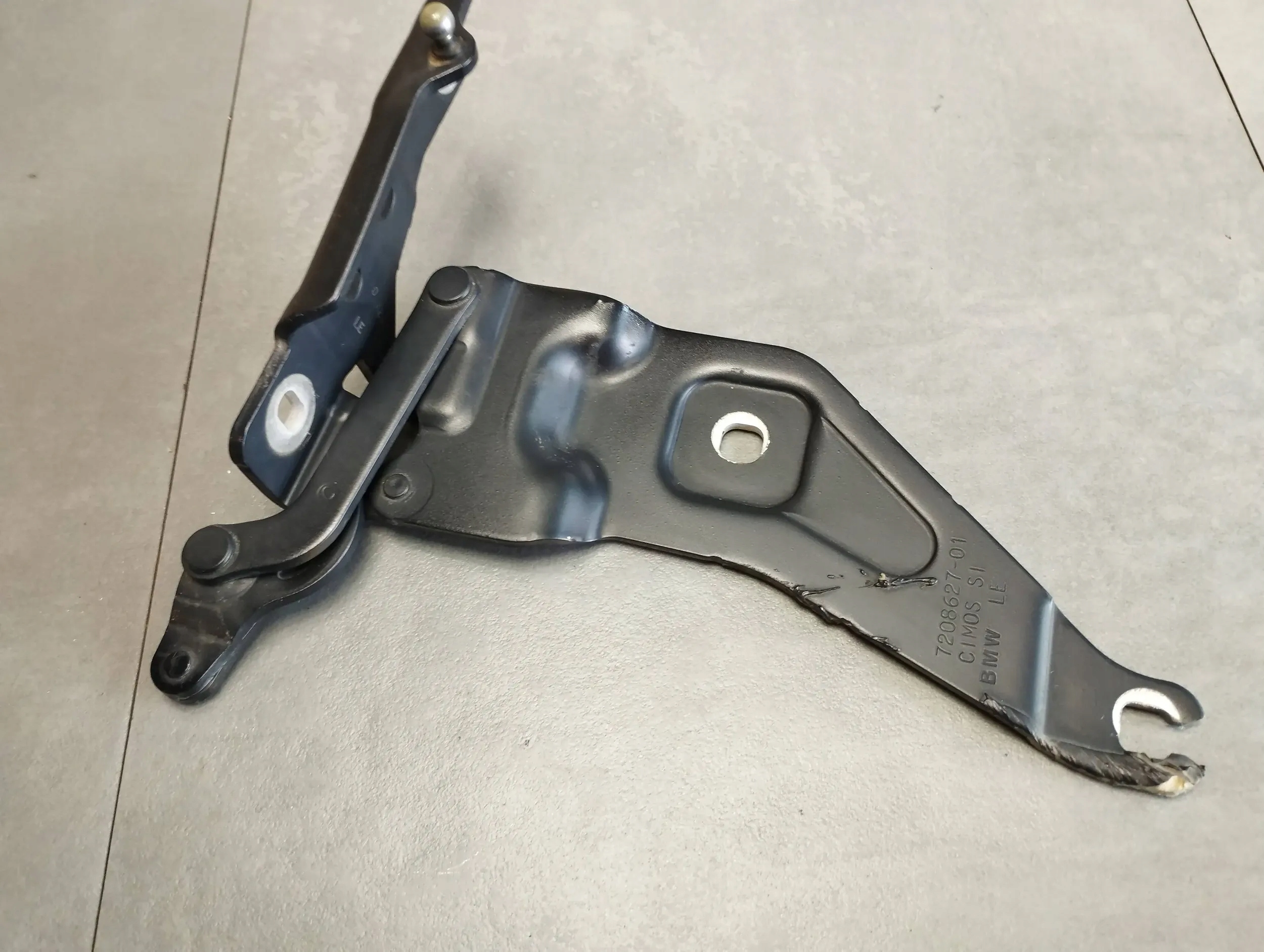BMW X6 E71 hinge bonnets left 7208627