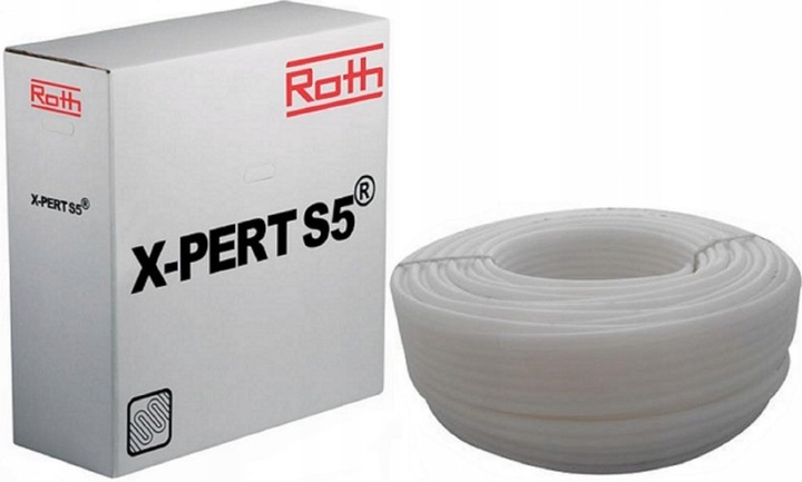 Roth Rura X-pert S5+ 17x2 , 600 metrów , do podłogówki