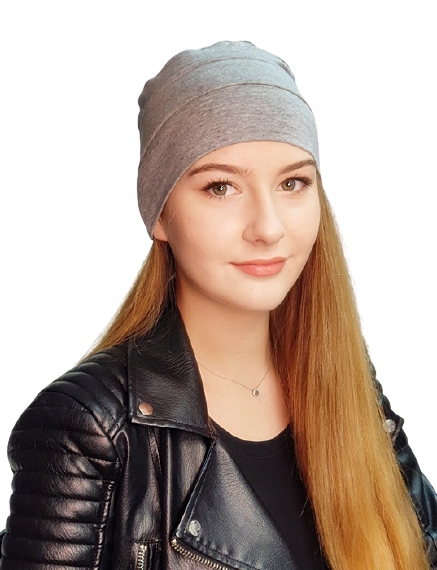 

Turban czapka Celestyna WE-01 melange Eva Design