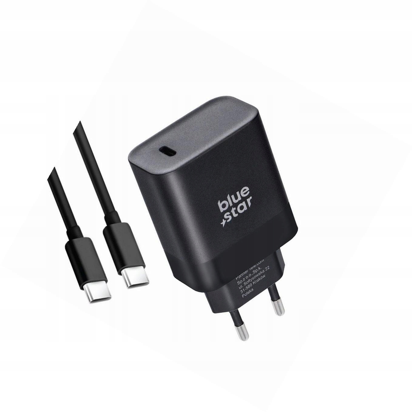 Szybka ładowarka 45W z odpinanym kablem Usb-c do Samsung Galaxy A70