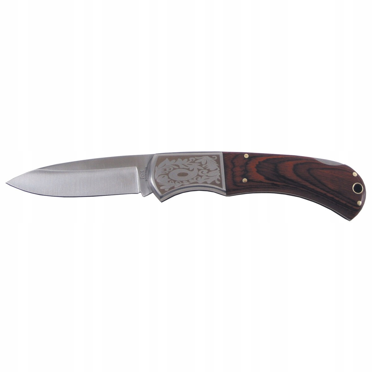 Nóż Składany Drewniany Uchwyt 21 CM