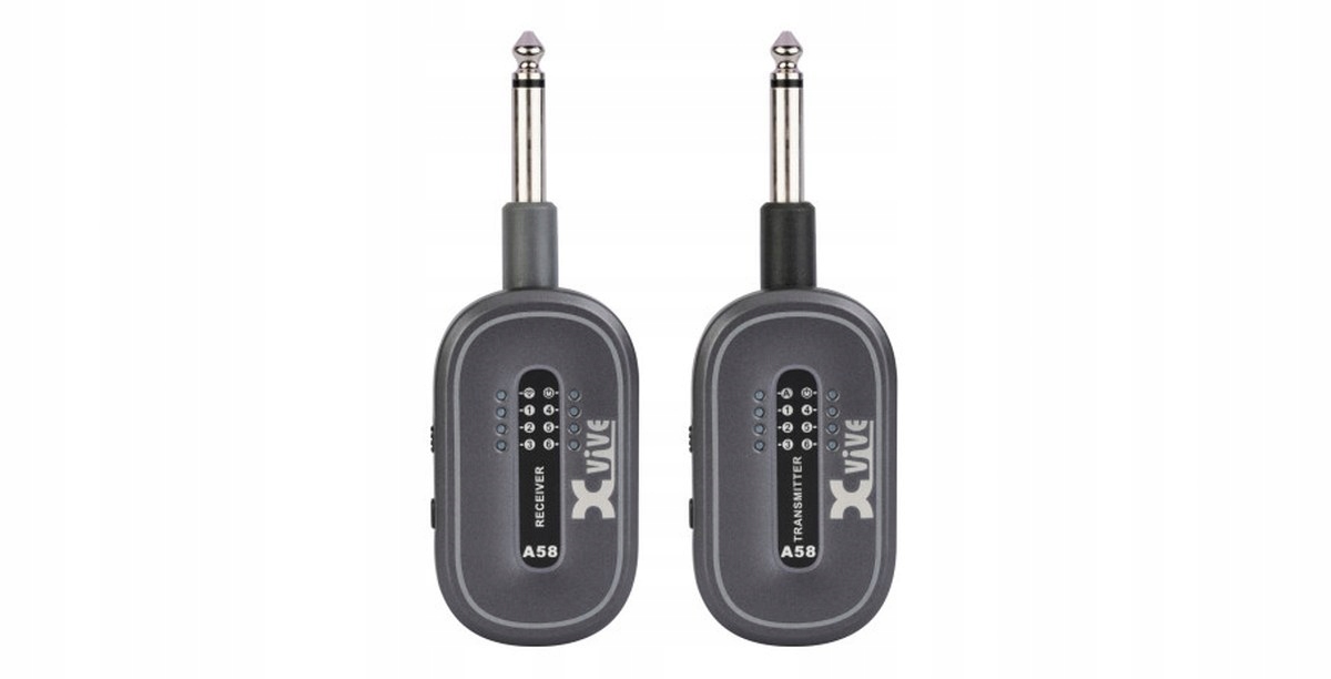XVive A58 Wireless Guitar System, 5.8 GHz cyfrowy system bezprzewodowy