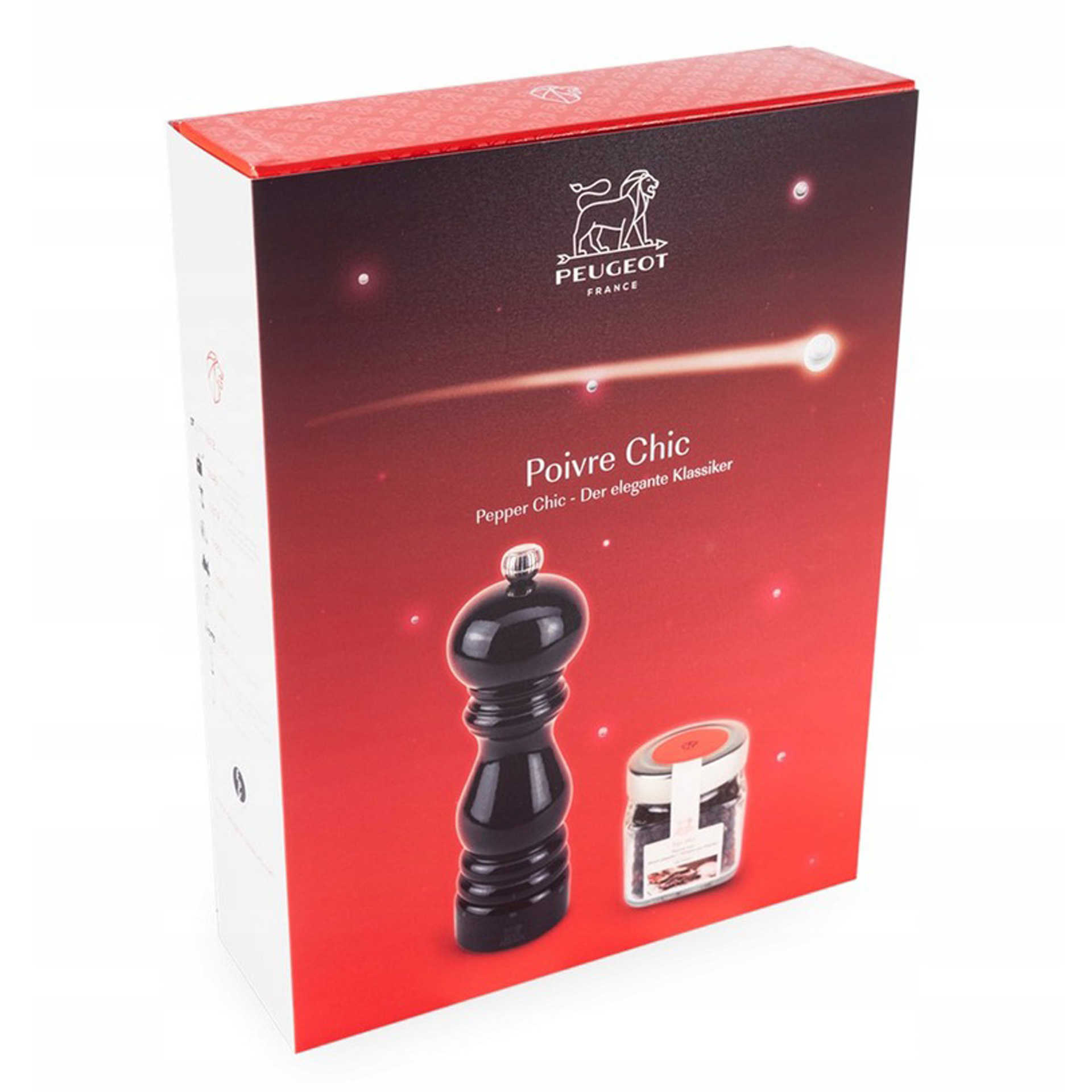 Peugeot Mlynček Paris U-Select čierny 18 cm korenie Tan Hoi