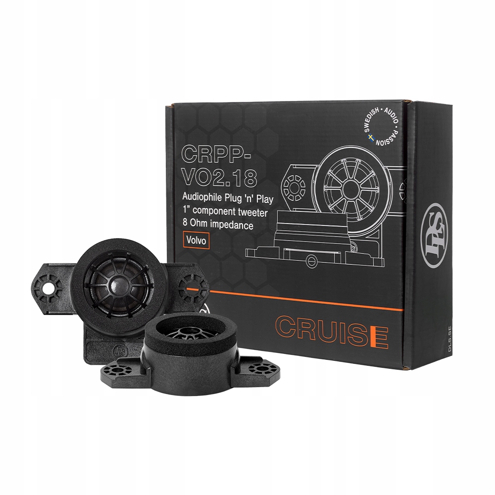 Automobilové reproduktory s vyhrazeným audio systémem 25 mm 50/100 W Volvo