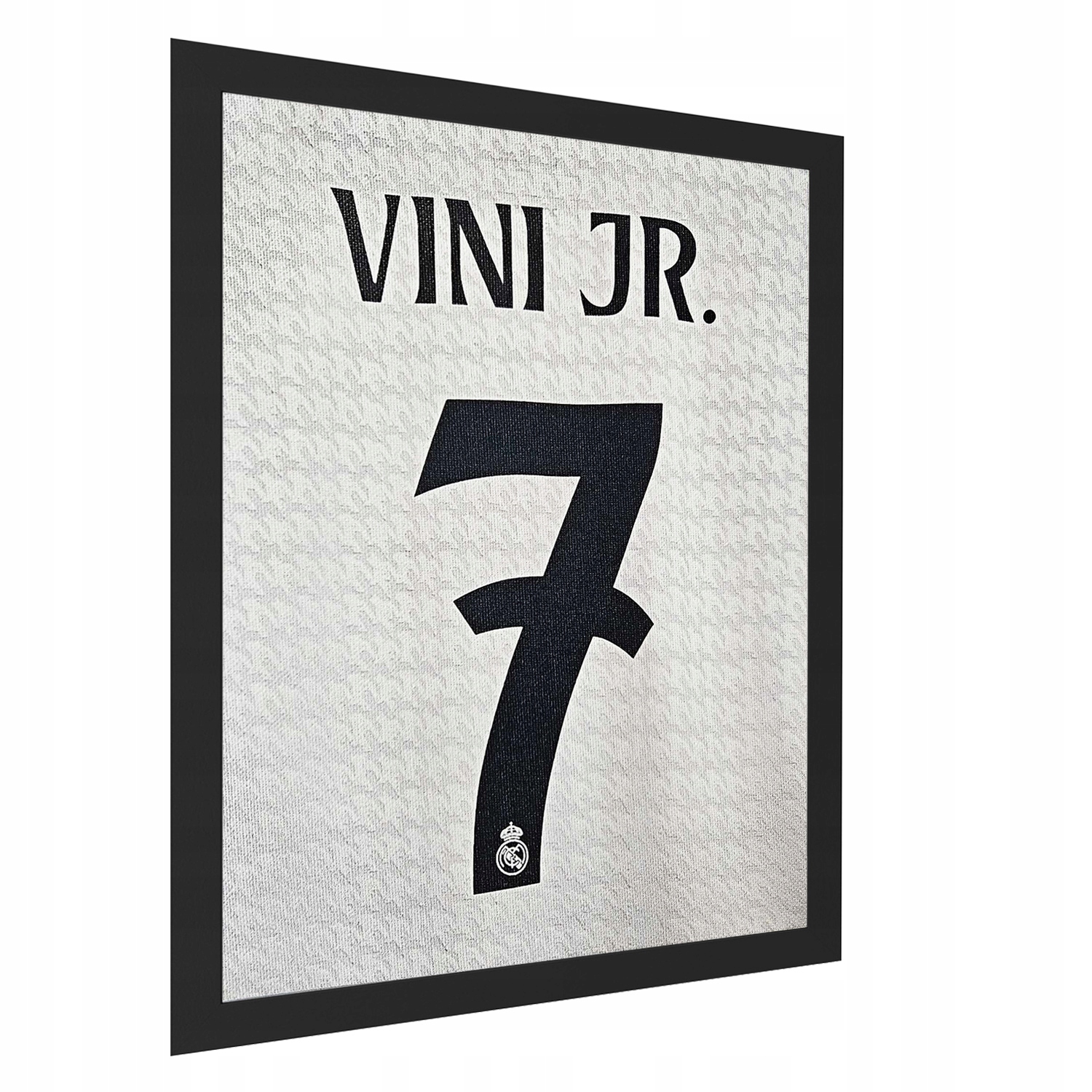 Obraz na zeď Vinicius Jr tričko na plátně Real Madrid 70x50 cm