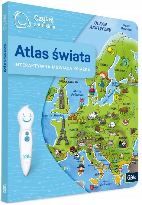 Czytaj z Albikiem Książka | Atlas Świata