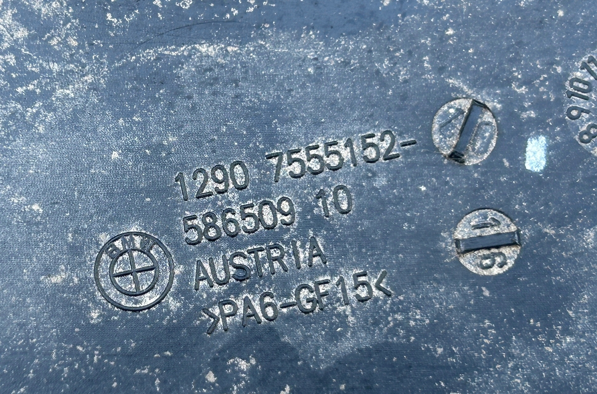 ; Blende Abdeckung Abdeckung STEROWNIKA BMW 7 F01 7555152