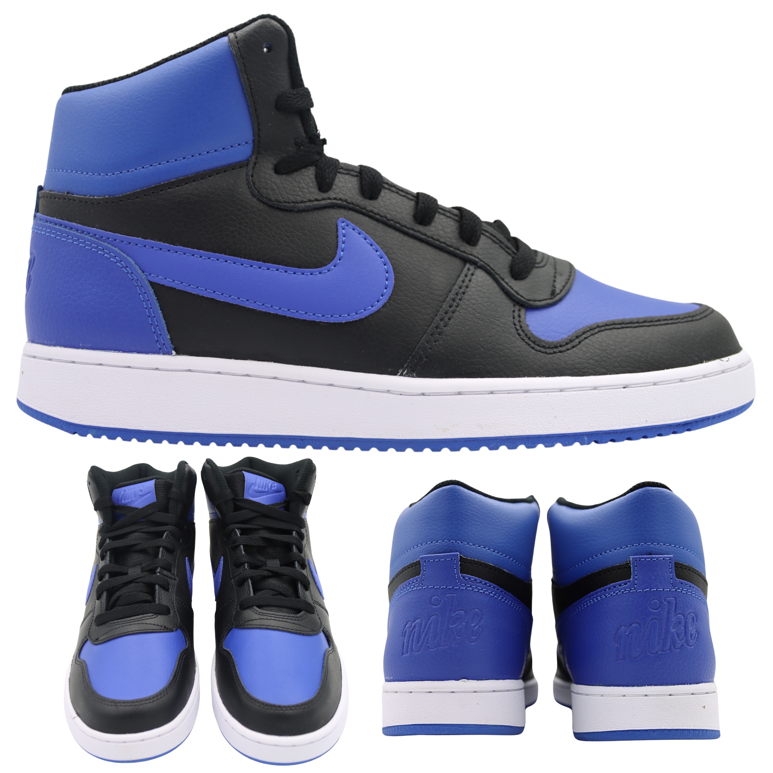 Pánské Pohodlné Sportovní Boty Z Vysoké Kůže Nike Ebernon AQ1773 001 vel. 42