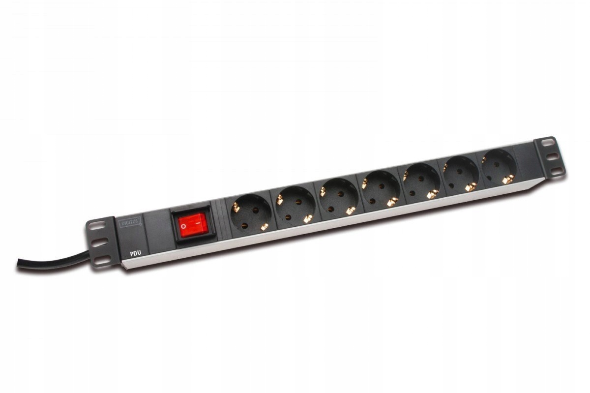 Digitus Listwa zasilająca Pdu 19" Rack 7xSchu