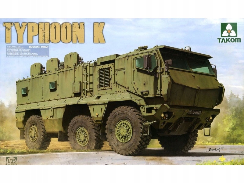 Přepravka KamAZ-63968 Typhoon-K Mrap 2082 Takom