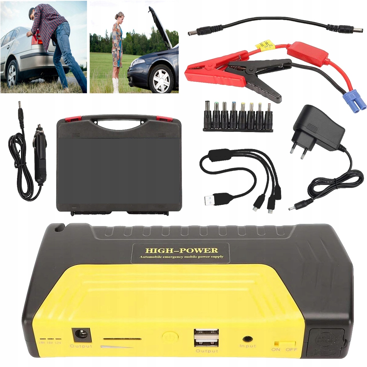 URZĄDZENIE ROZRUCHOWE POWER BANK 16800 mAh