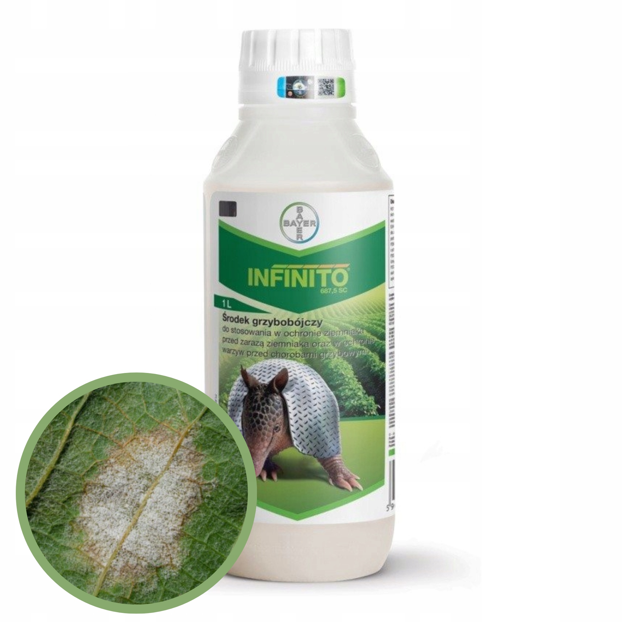 Infinito 687,5 Sc 1L na Mączniaka Rzekomego Zarazę Ziemniaka Alternariozę