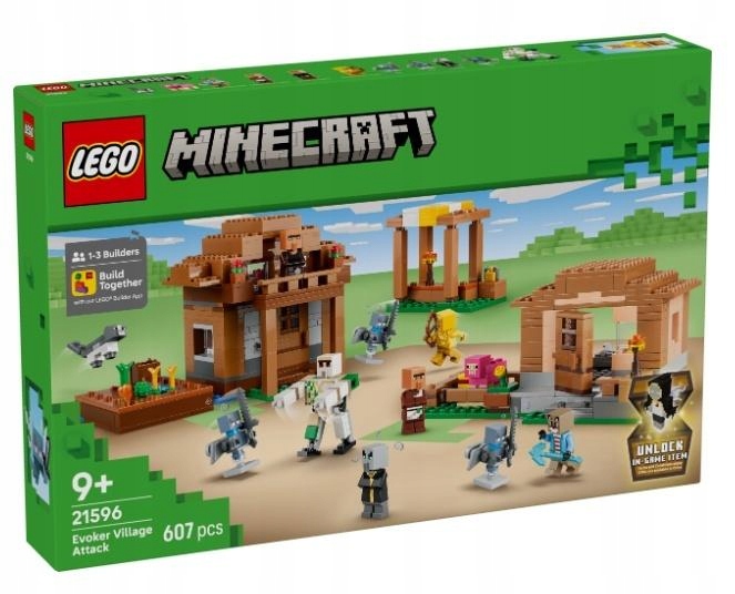 Lego(r) Minecraft 21596 Nájezd vyvolávačů