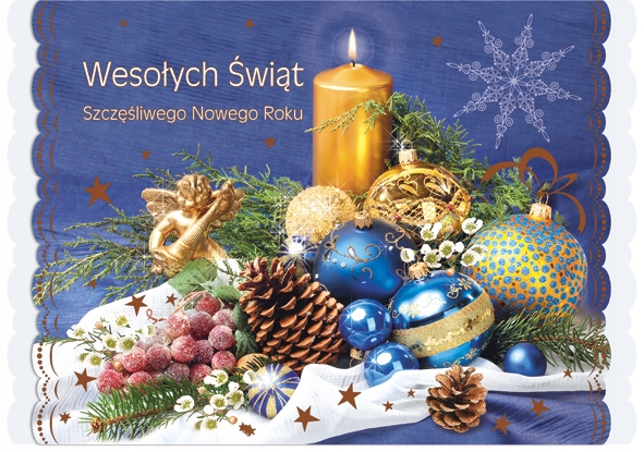 KARNET LAURKA ŚWIĘTA BOŻE NARODZENIE KOPERTA B6ZA_GW_33