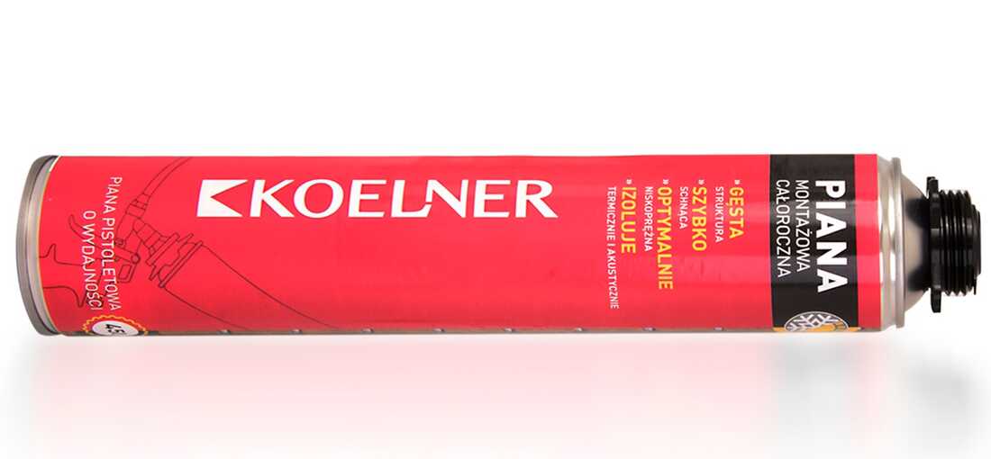 PIANKA PIANA MONTAŻOWA KOELNER PISTOLETOWA 12szt Marka Koelner