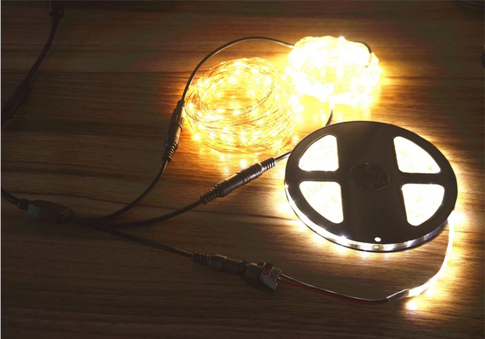 ROZDZIELACZ ROZGAŁĘZIACZ DC 2,1/5,5mm TAŚM LED 2w1 Marka inna