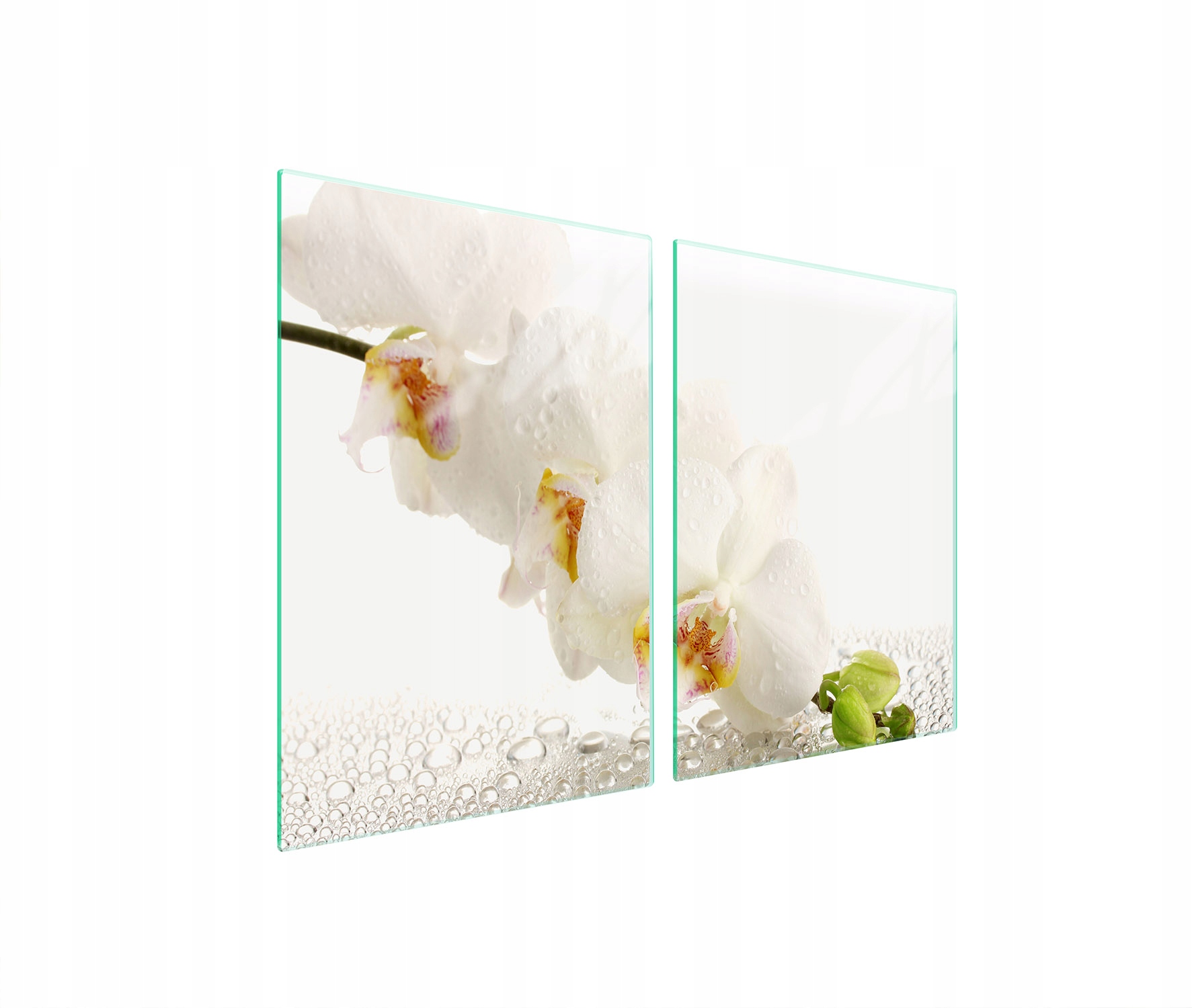 Ochranná Skleněná Deska Do Kuchyně 2x45x52 Orchidej Tvrzené Sklo