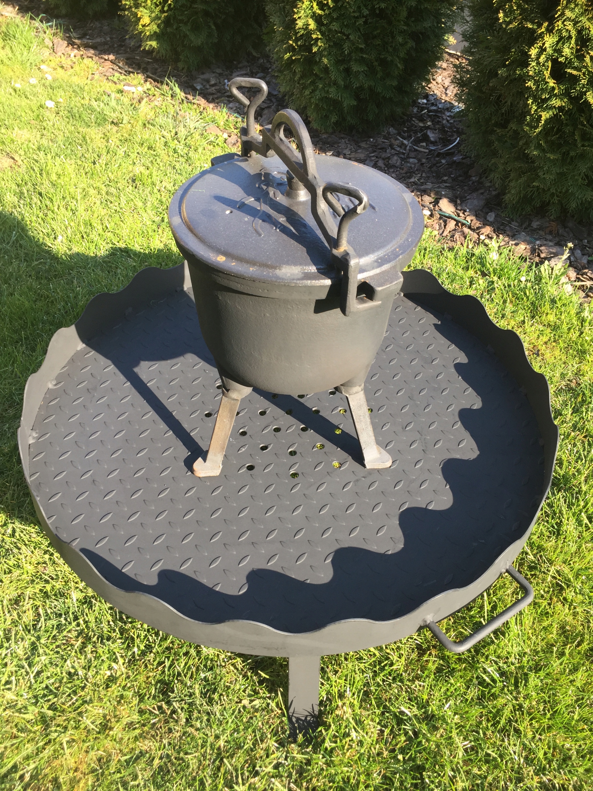 Solidne Palenisko Podstawa Pod Kociołek Ognisko 75