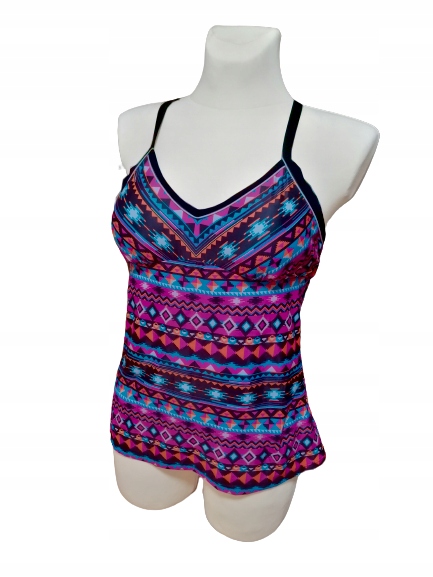 

Damski Top Na Plażę Wielokolorowy Rozmiar M