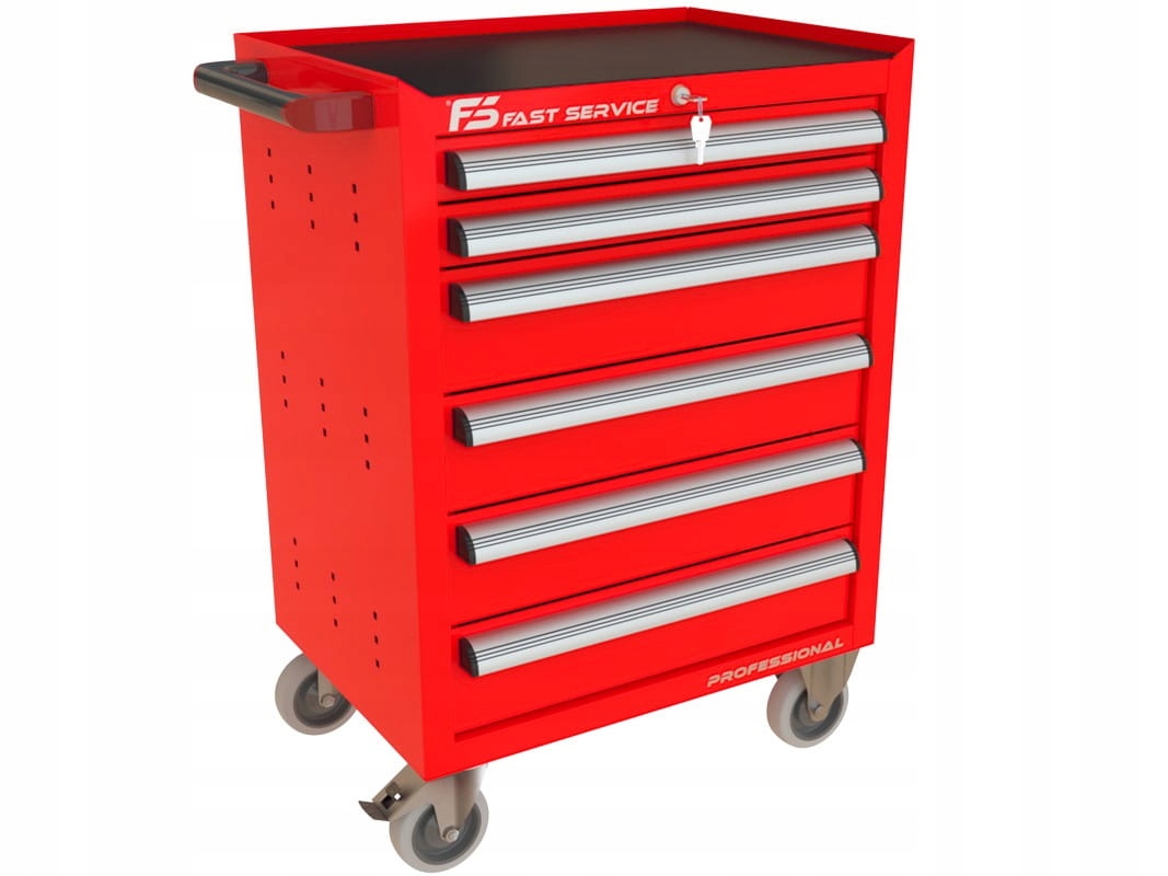 Profesjonalny Polski Wózek narzędziowy z 6 szuflad