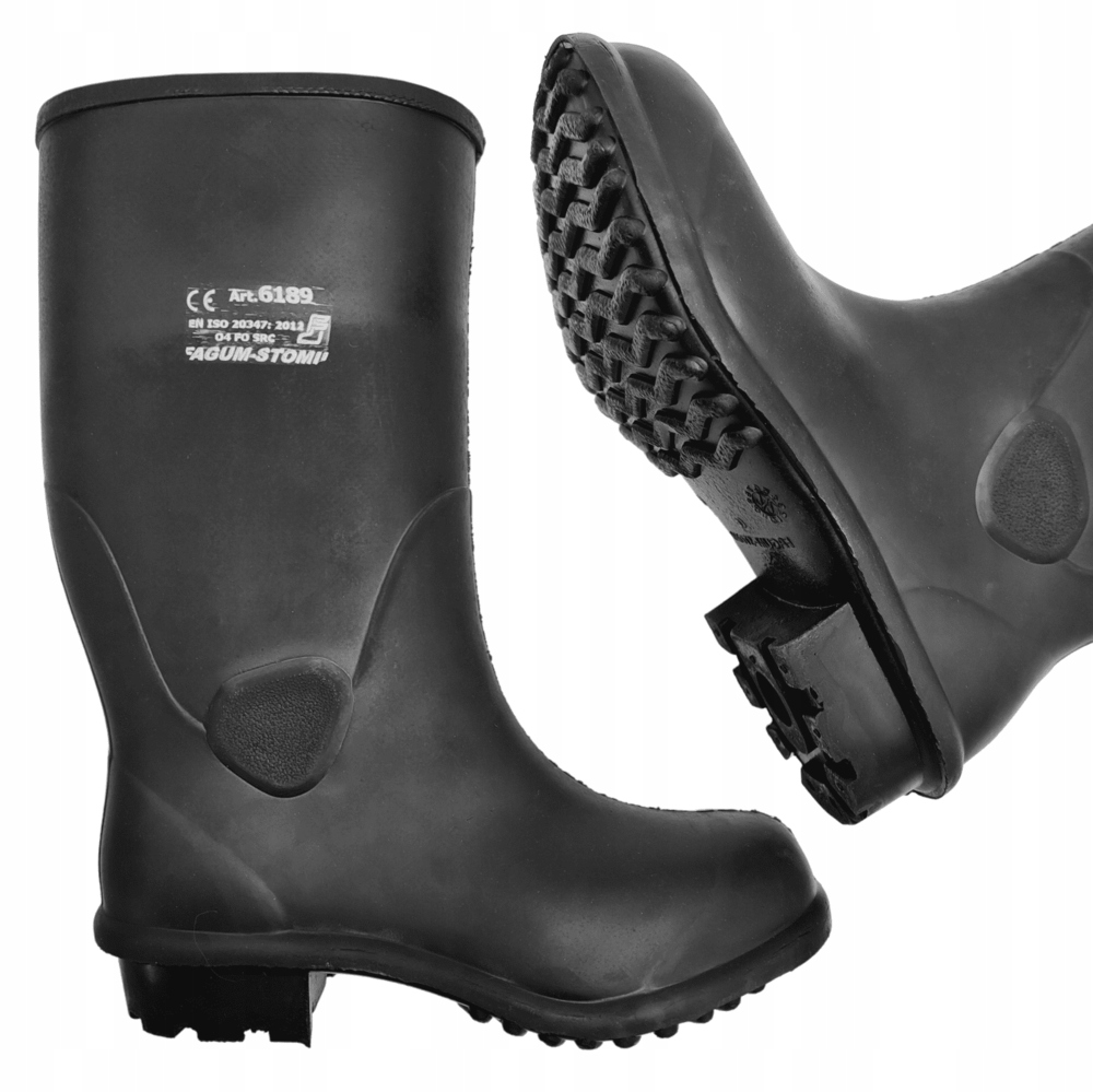 Gumowce Kalosze Górnicze Antyelektrostatyczne Polskie Fagum Stomil 6189 45