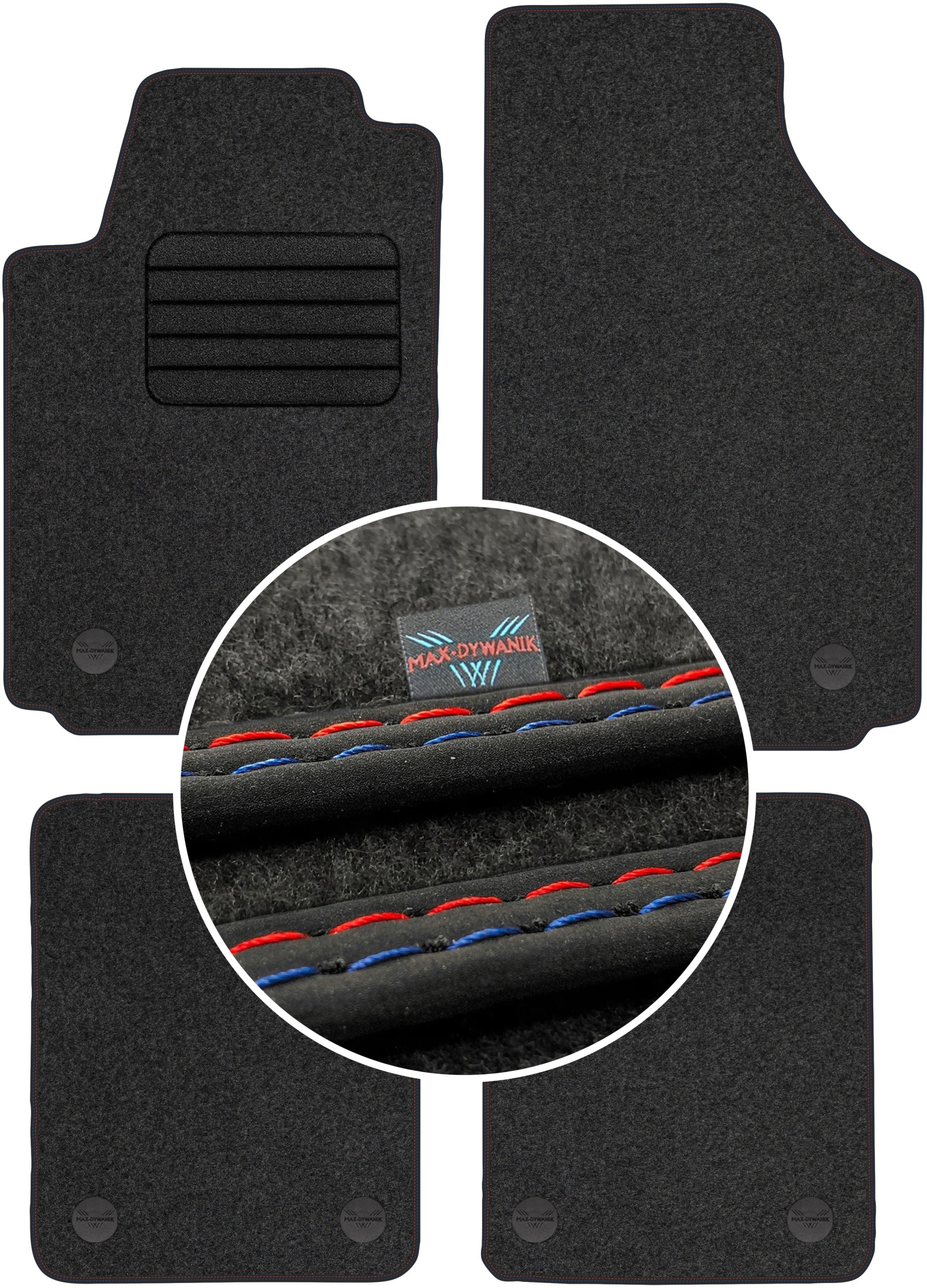 Audi A2 Hatchback 1999-2005 Koberce do auta