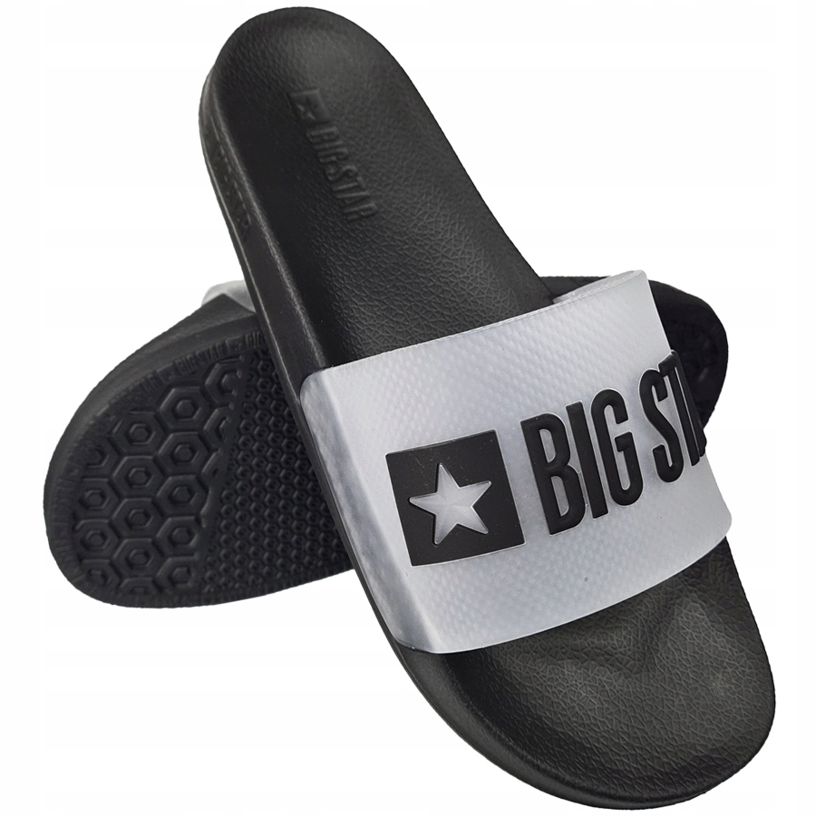 

Klapki Big Star damskie czarne FF274a200 36