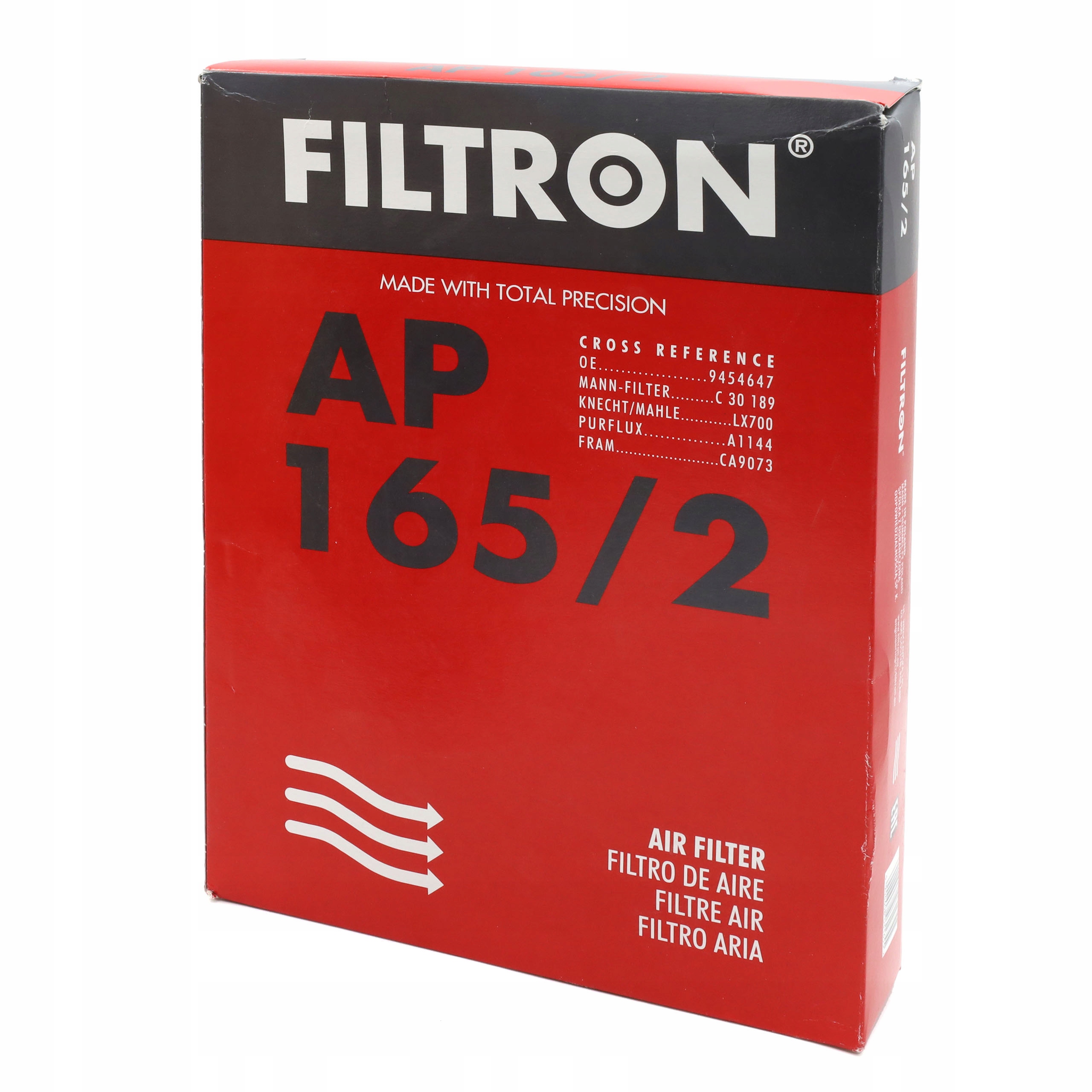 Filtr Powietrza Filtron AP165/2 Producent części Filtron