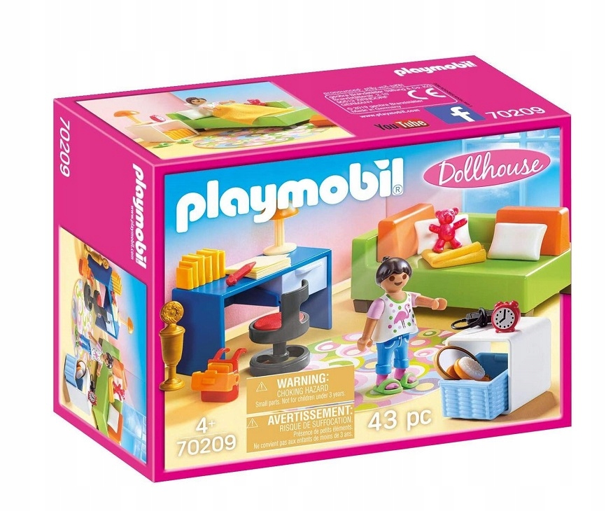 

Playmobil Dollhouse Pokój Nastolatka 70209