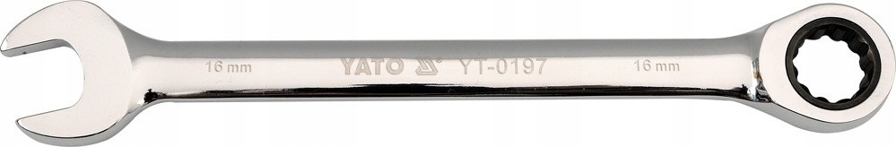 

Klucz płasko-oczkowy z grzechotką 10 mm YT-0191