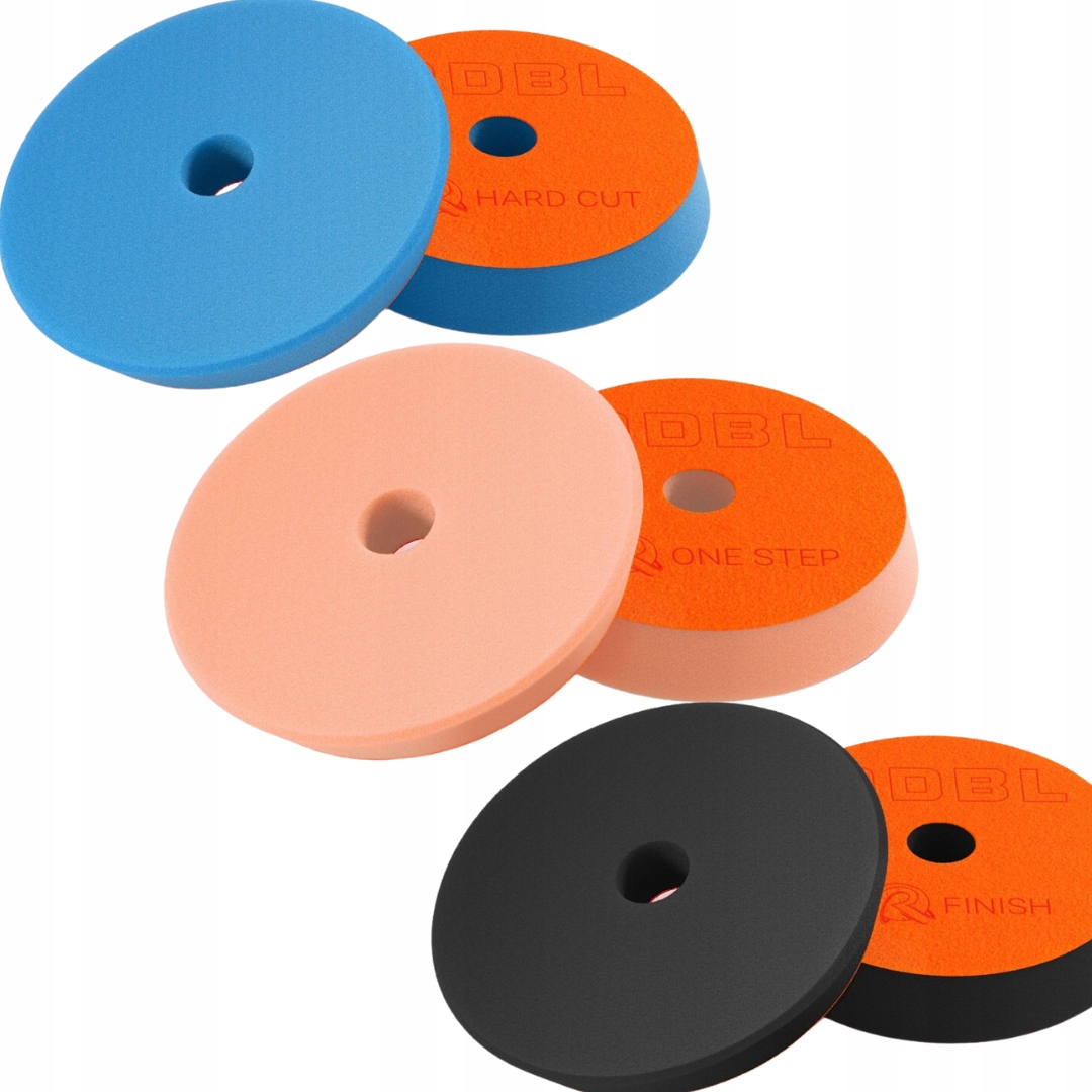 Adbl Roller zestaw padów polerskich Da 125 Hard Cut One Step Finish
