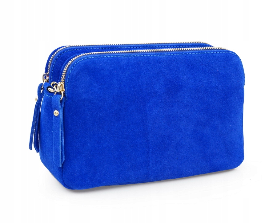 

Torebka zamszowa damska listonoszka pino Chabrowa