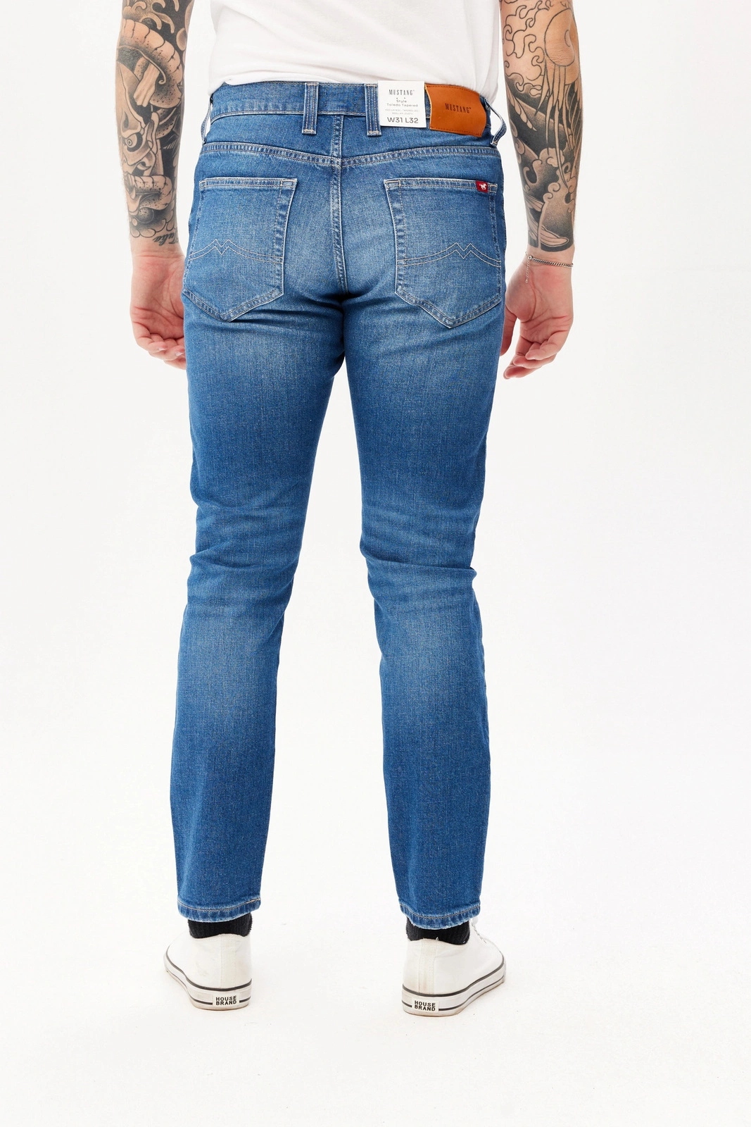 Pánské zúžené džíny Mustang Toledo Tapered 1014868-5000-414 36/32