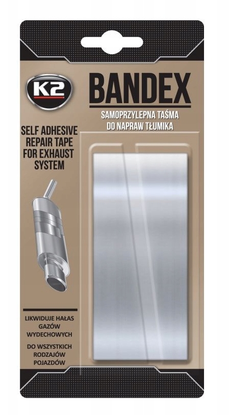 TAŚMA BANDAŻ DO WYDECHU DO NAPRAWY TŁUMIKA K2 B305